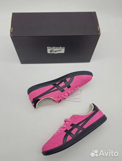 Onitsuka tiger pink розовые