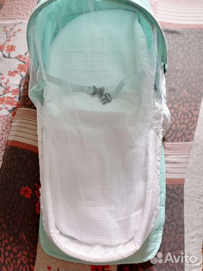 Детская складная кроватка с москитной сеткой
