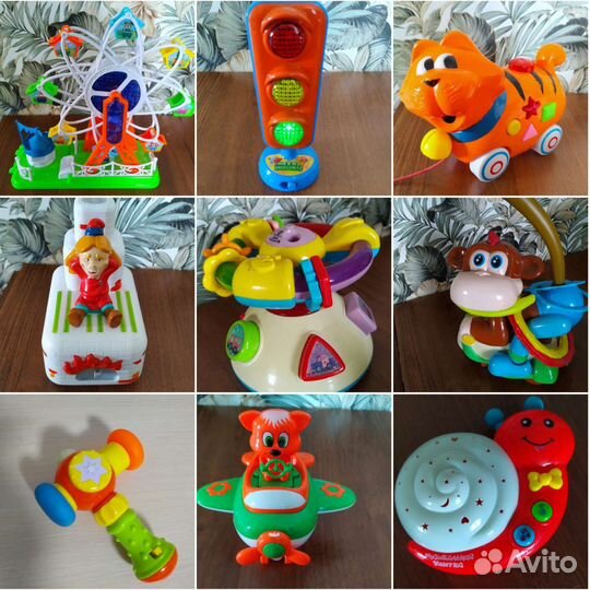 Музыкальные и развивающие игрушки