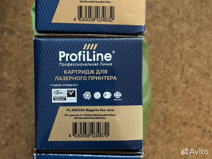 Картриджи w2031 2032 2033A HP M479