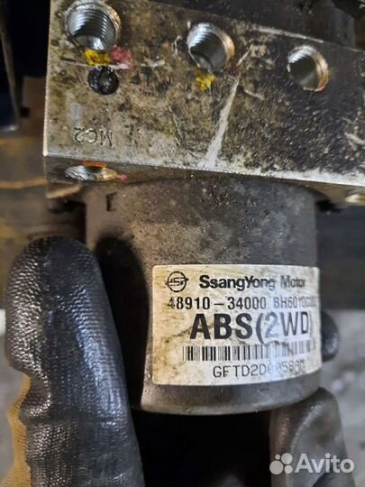 Блок абс санг йонг актион нью