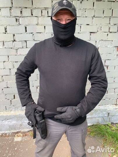 Лонгслив тактический с кевларом