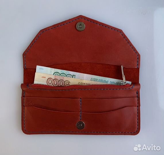 Портмоне женский из натуральной кожи