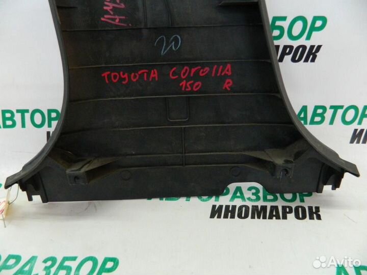 Обшивка стойки для Toyota Corolla 10 2006-2013г