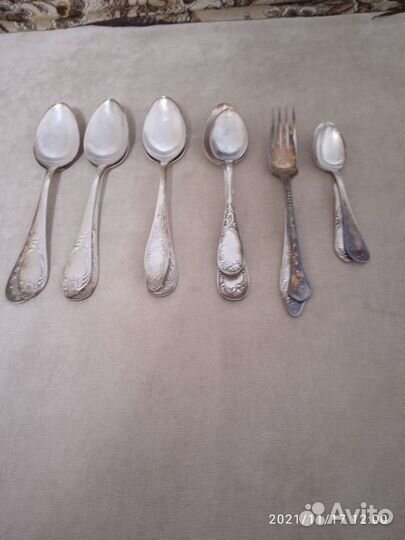 Мельхиоровые ложки СССР