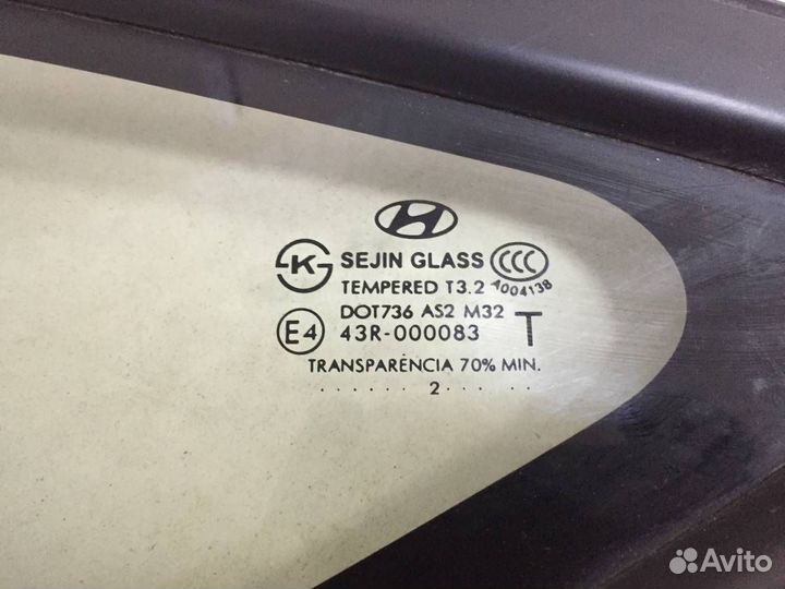 Стекло кузовное глухое левое Hyundai ix35 LM 2010