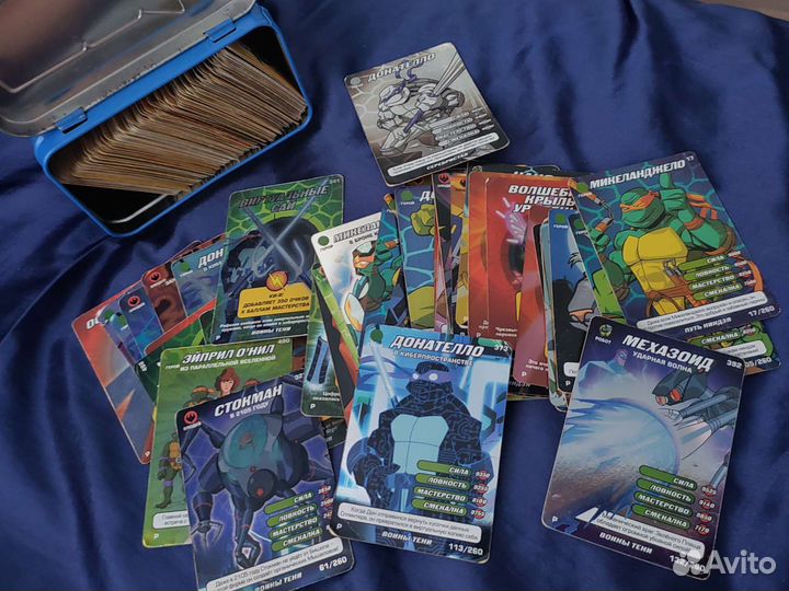 Карточки черепашки ниндзя