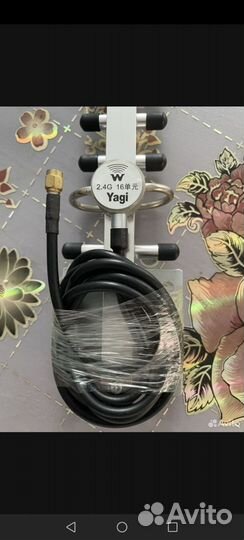 Wi-Fi антенна Yagi