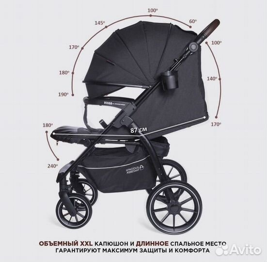 Новая прогулочная коляска