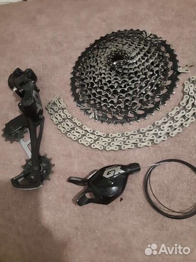 Трансмиссия Sram GX eagle 12ск; DT Swiss