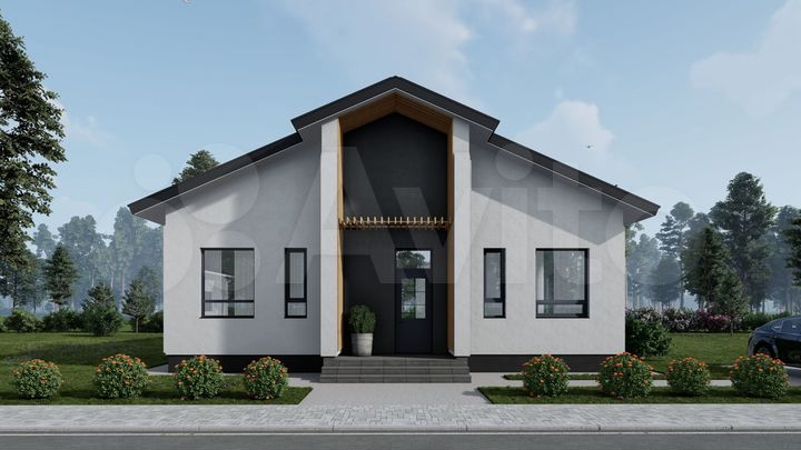 Коттедж 99 м² на участке 7,5 сот.