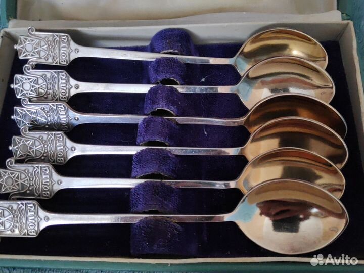 Мельхиоровые чайная ложка