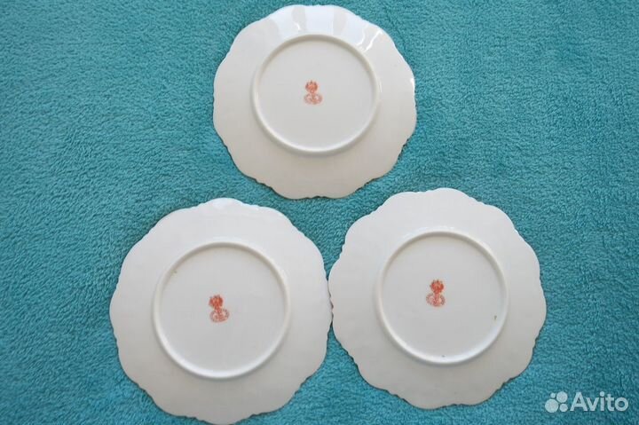 Старинные тарелки пр-во Гарднер