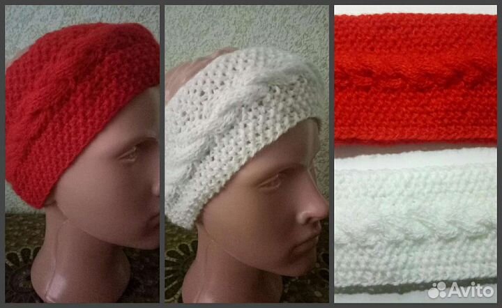 Повязки на голову. Ручная работа