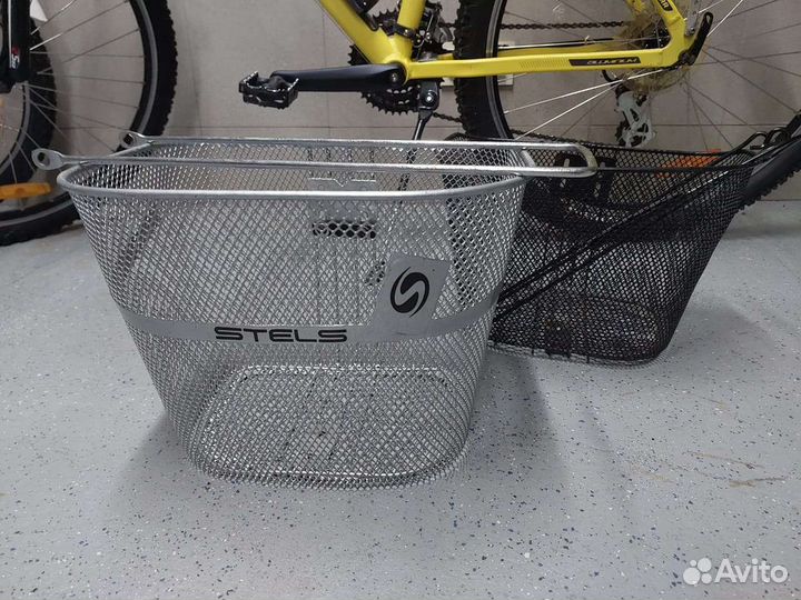 Корзина для велосипеда stels, с дугой