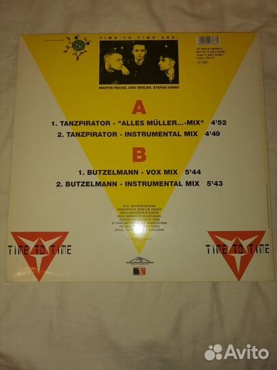 Пластинка Time To Time – Tanzpirator