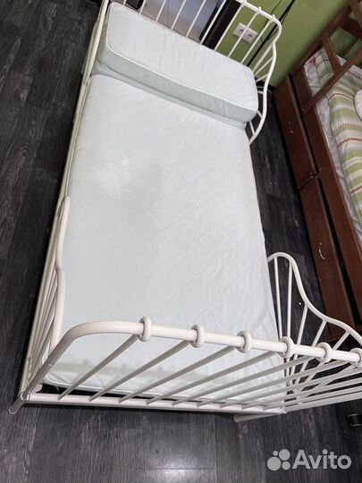 Детская кровать IKEA миннен