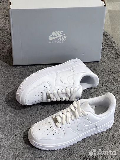 Nike Air Force 1 Low Белые Оригинал (37-45)