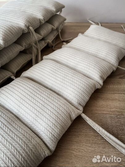 Тонкие бортики в кроватку