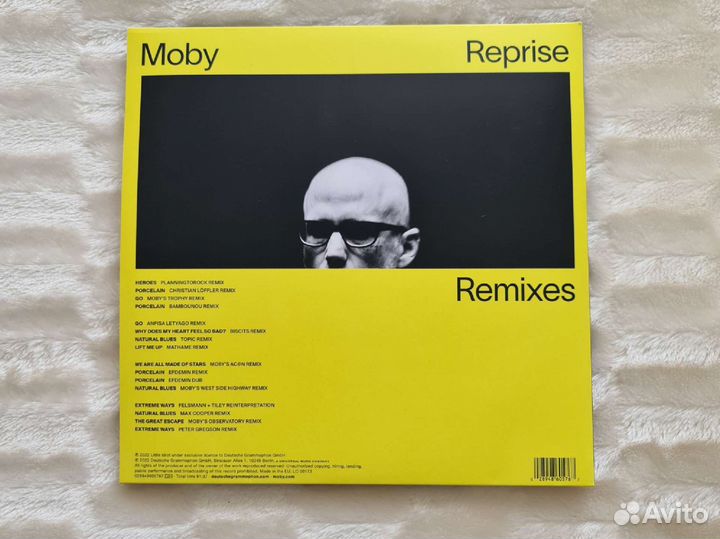 Moby - Reprise (remixes) 2lp