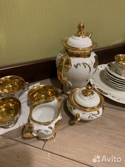 Чайный фарфоровый сервиз Walbrzych