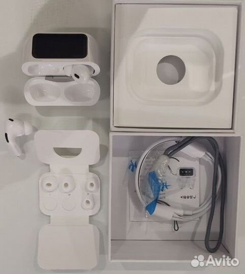 Беспроводные наушники с дисплеем и шумоподавлением