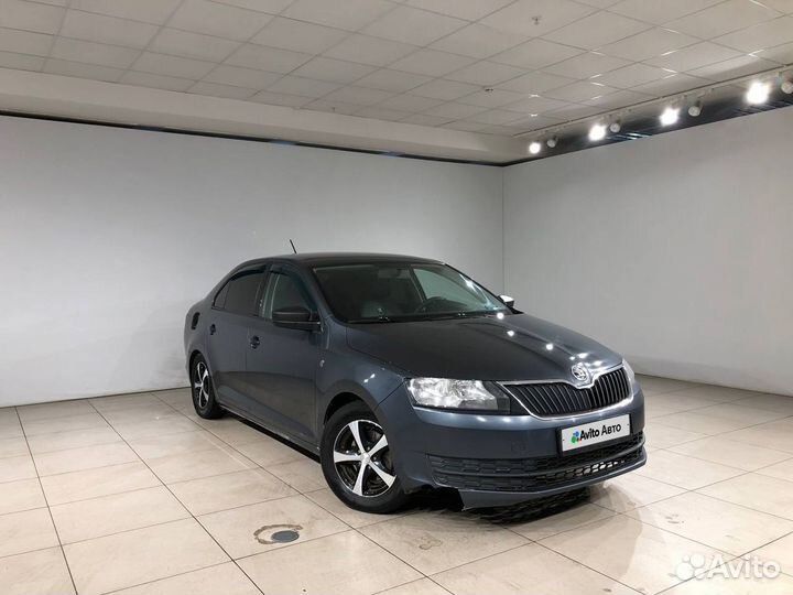 Skoda Rapid 1.6 МТ, 2017, 200 280 км