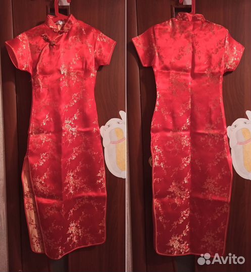 Платье-ципао 42-44 размер