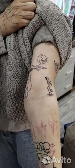 Мини тату