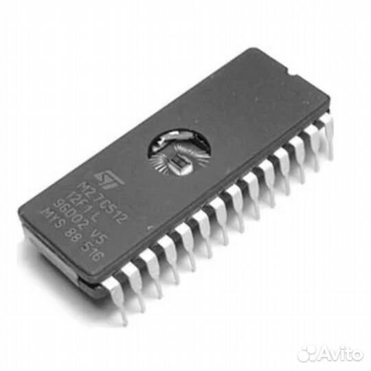 Ac-1104, M27C512-12F1, Интегральная микросхема памяти eprom 64kx8 cdip-28