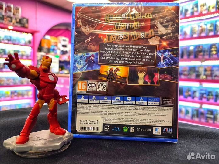 Диск PS4 Persona 5 Royal (Новый)