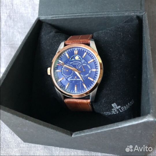 Часы Jacques Lemans Liverpool Moonphase (Австрия)