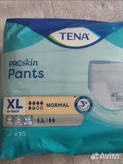 Памперсы для взрослых Tena xl