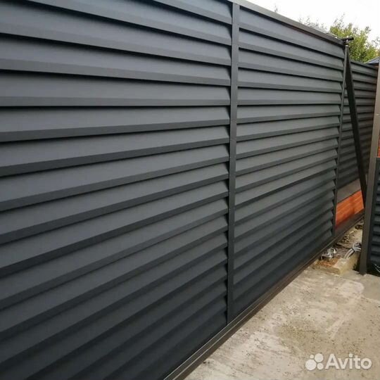 Забор жалюзи