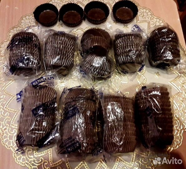 Форма бумажная (капсула) для конфет