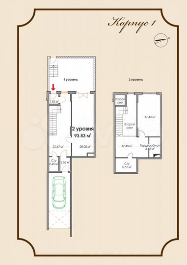 Офис, 93.83 м²