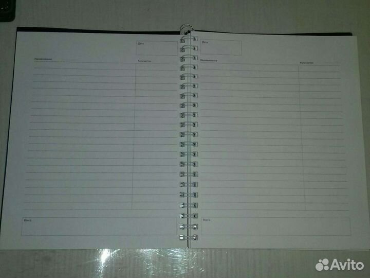 Блокнот на кольцах