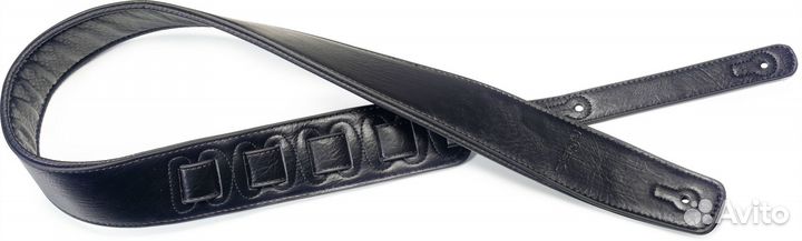 Гитарный кожаный ремень Stagg spfl 30 BLK L