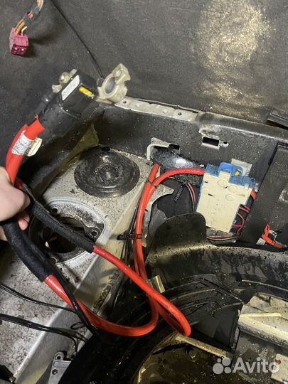 Плюсовой провод акб с пиропатроном Bmw X5 E53 рест