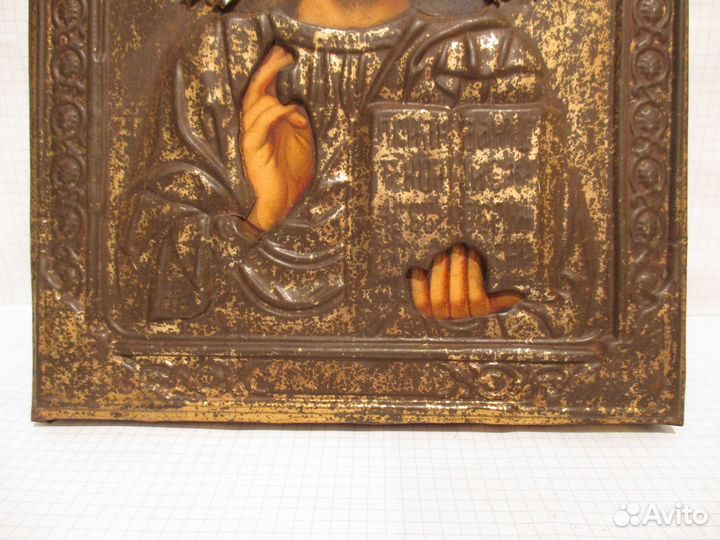 Икона Господь Вседержитель. Размер 27 Х 22.5 см