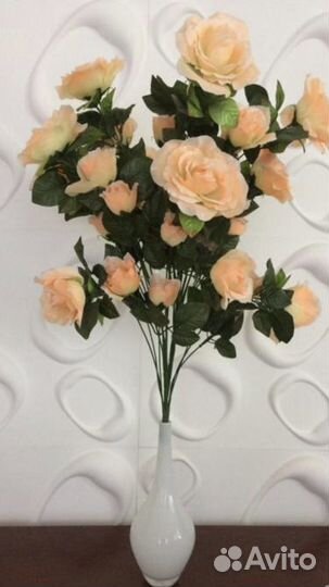 Огромный букет роз - искуственный