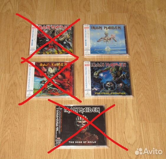 Iron Maiden 2 CD Japan New Bruce Dickinson