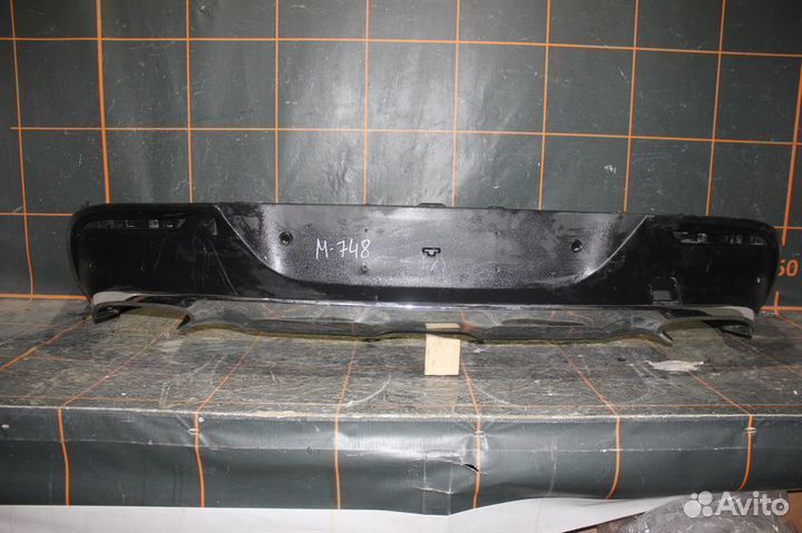 Спойлер бампера заднего - Mercedes-Benz С292 GLE