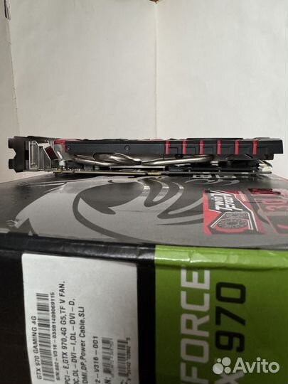 Видеокарта MSI GTX 970 Gaming 4G