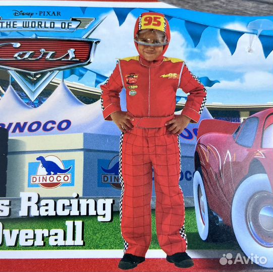 Карнавальный костюм Тачки 116, 140. Новый