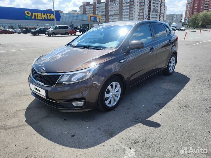 Kia Rio 1.6 AT, 2015, 83 100 км