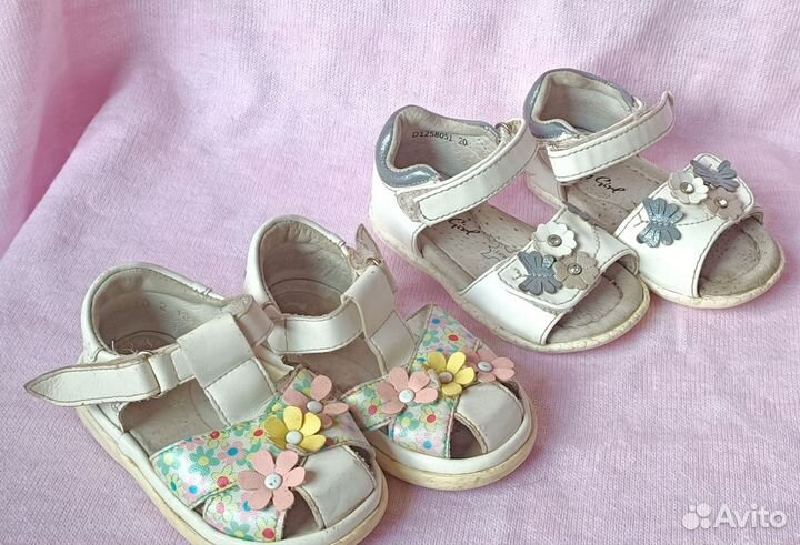 Сандалии, кеды для девочки 20, 21