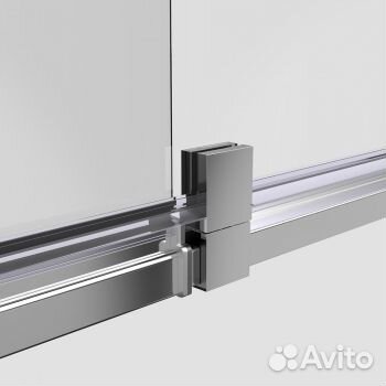 Душ. уголок Vincea 100x90 Chrome Стекло vsr-1i901