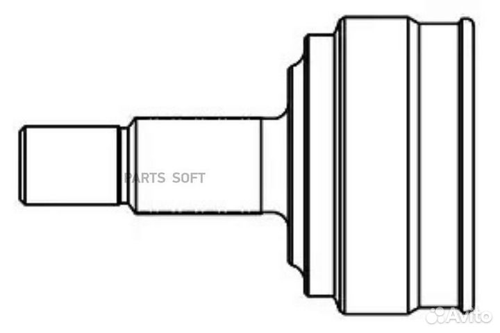 GSP 841141 ШРУС nissan almera N16 1.5 03-11 нар. +