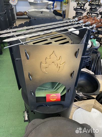 Печь 3 в 1 разборная 3 мм